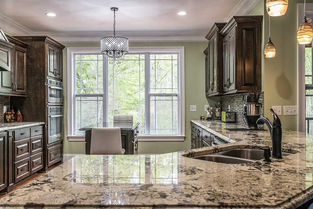 Delicatus White Granite Kitchen Countertop