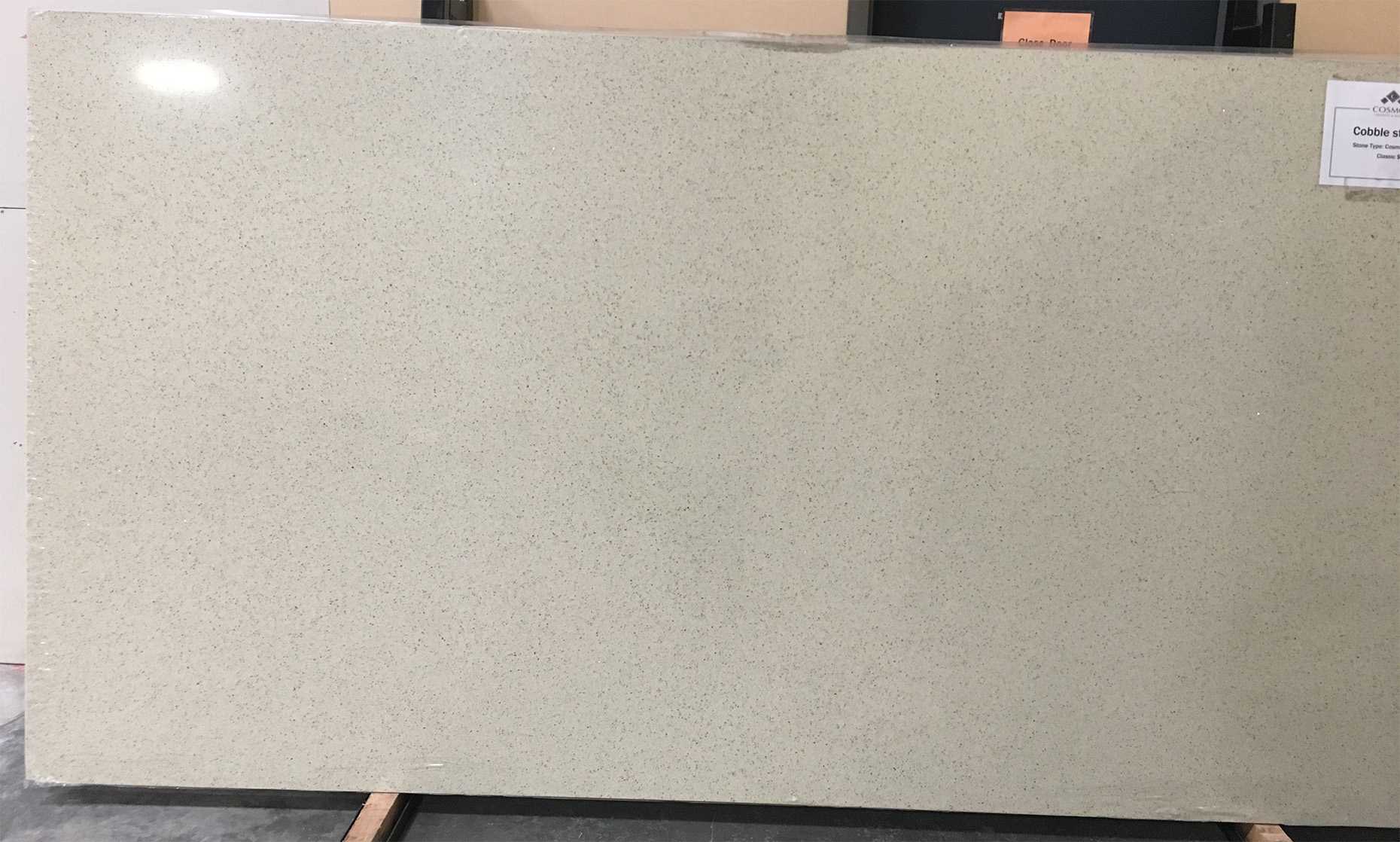 Cobble Stone Quartz Countertop Slab