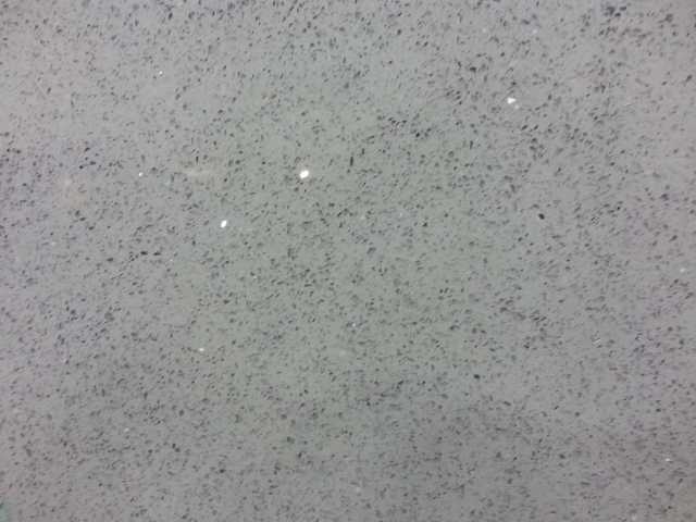 Grey Galaxy Quartz Countertop Slab Color Sample