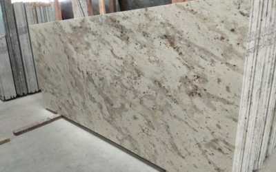 Andromeda White Granite Countertop Slab